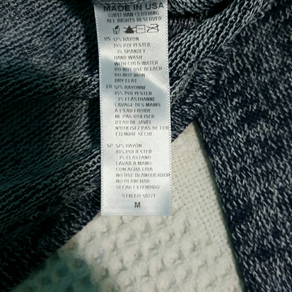 Sparkly Blue Heart Top - Picture 4 of 4